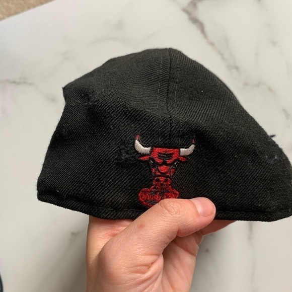 Chicago Bulls Basketball Hat 59FIFTY 7.5 Like New - Picture 3 of 5